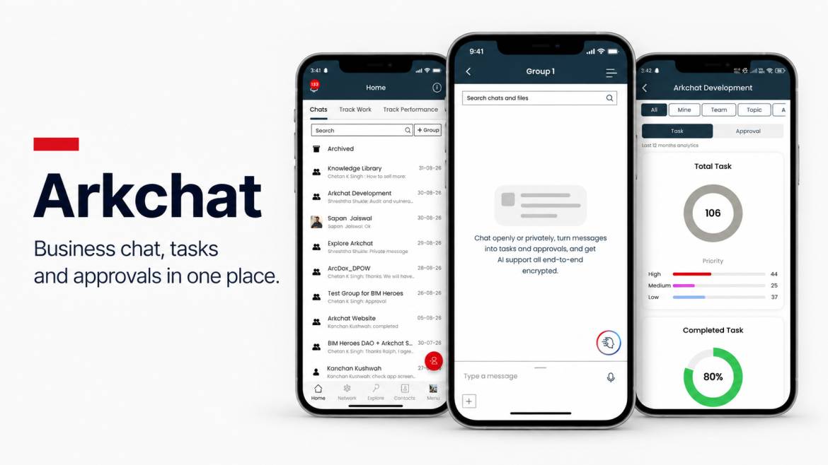 Arkchat application overview